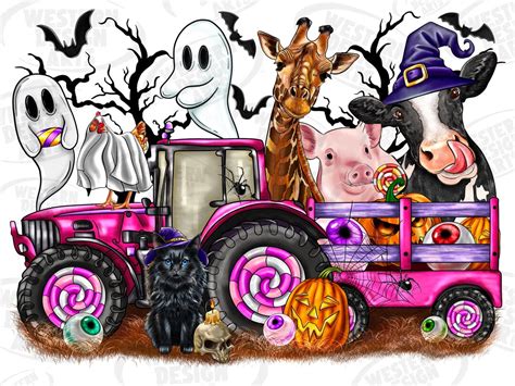 Halloween Farm Animals Png, Farmer Png, Halloween Farmer,farm Watercolor Clipart,farm Clipart ...