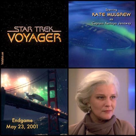 Star Trek: Voyager series finale Endgame May 23, 2001 | Star trek tv ...