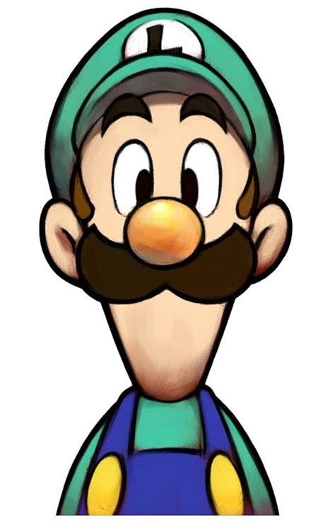 Luigi - Characters & Art - Mario & Luigi: Superstar Saga | Mario and ...