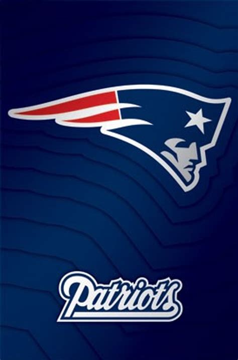 New England Patriots NFL Logo Poster - Dragon Sports