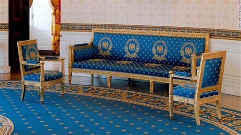 White House furniture finds nouveau life in the Blue Room - CNNPolitics