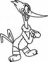 Maniac Woody Woodpecker Coloring Page  Wecoloringpagecom sketch template