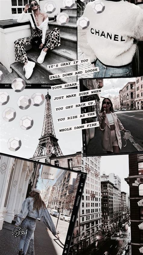 26 Fashion Collage Hintergründe für Ihr Handy - BLONDIE IN THE CITY # ...