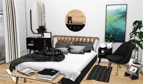 NOVVVAS: RANDOM BEDROOM SET | Bedroom set, Sims 4 bedroom, Sims 4 beds