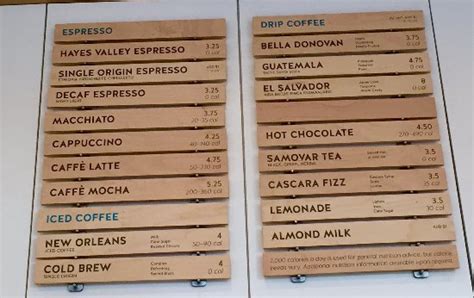 Blue Bottle Coffee Menu Woodland Hills - Best Pictures and Decription ...