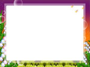 Cute cartoon PPT background image PowerPoint Templates Free Download