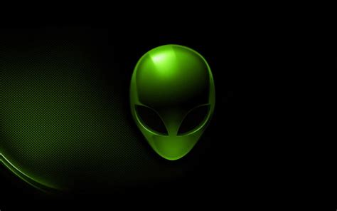 HD wallpaper: alienware, green color, studio shot, black background ...