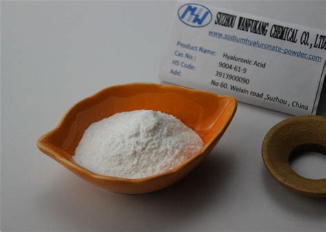 Medical Grade Pure Hyaluronic Acid Powder For Eye Health High Stability