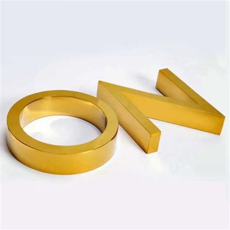 Metal Cut Out Letters - Erybaysign Manufacturing