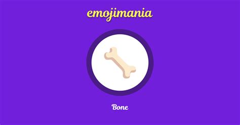 🦴 Bone emoji Copy & Paste - Emojimania