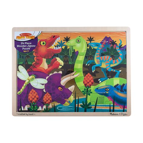 MELISSA AND DOUG | Puzzle - Dinosaur Jigsaw