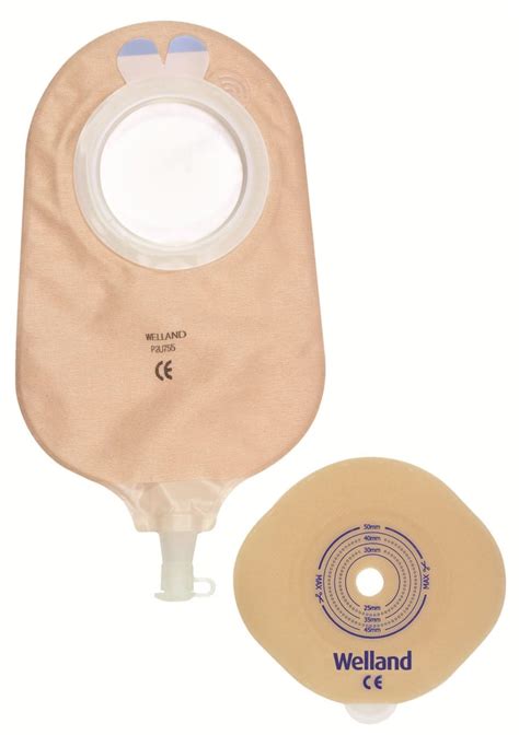 Flair 2 Urostomy Bag and Flange - Welland Medical