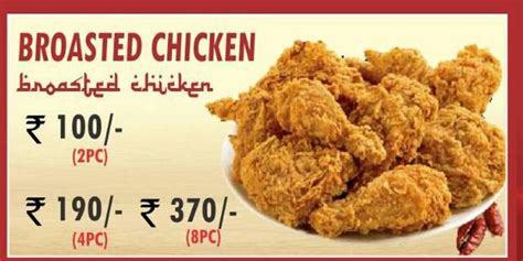 Menu at Famous Fried Chicken FFC, Delhi