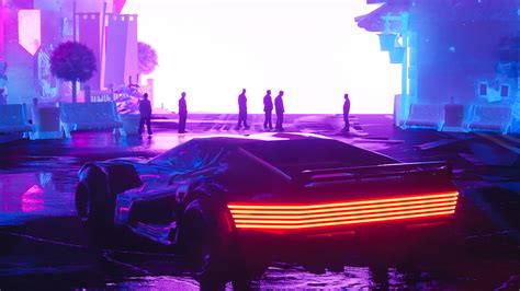 Cyberpunk Car Wallpaper 4k - Free Hd Wallpaper 4K II