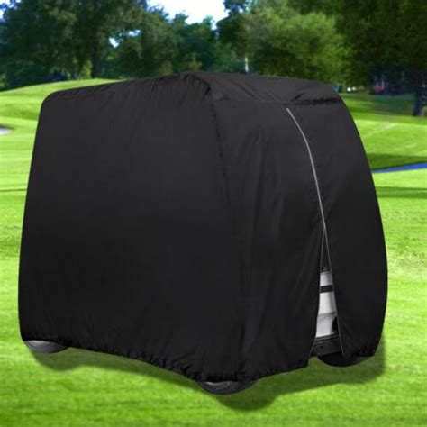 Waterproof Golf Cart Cover Zipper 4 Passenger EZ