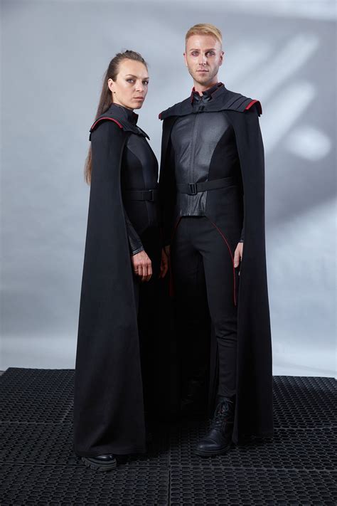 Star wars inquisitor cosplay outfit, tailcoat, cape and arm bracers ...