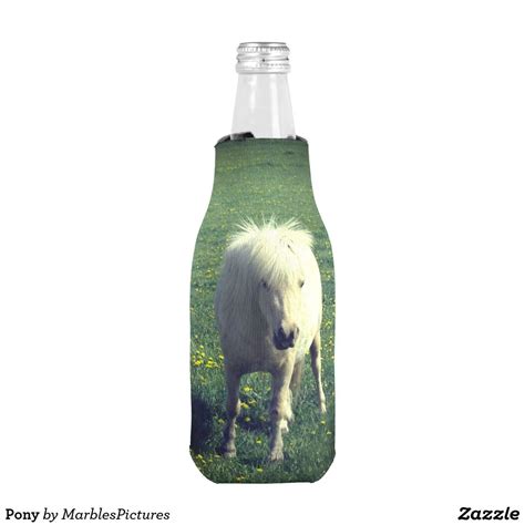 Pony Bottle Cooler | Zazzle.com | Bottle coolers, Beer sleeve, Cooler koozie