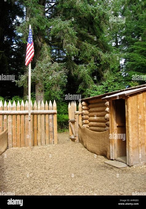 Fort Clatsop replica of Lewis Clark s winter encampment 1805 1806 ...