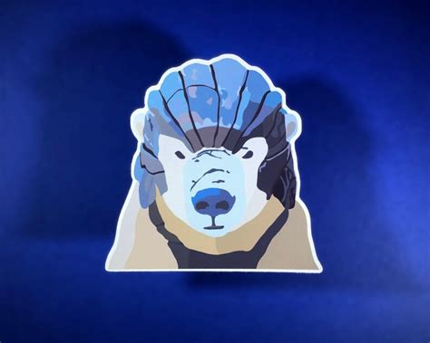 Armored Bear Sticker // His Dark Materials // Iorek Byrnison - Etsy