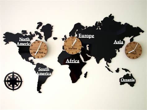 World Map Clock - vrogue.co