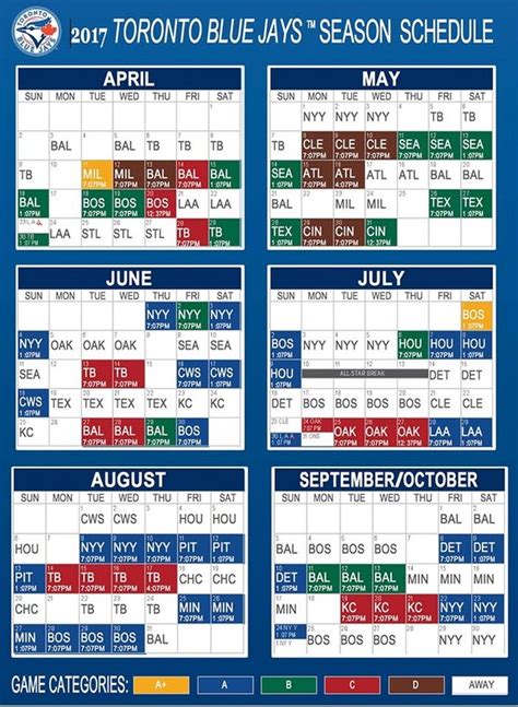 2017 Blue Jays Schedule: The Lowlights! – BlueJaysNation