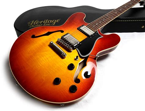 Yahoo!オークション - Heritage Guitars Standard H-535 Almond Burst ...