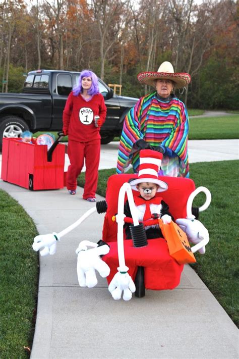 DIY The Cat in the Hat Family Costume - Costume Yeti