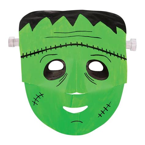 Frankenstein Mask | Paper & Card | CleverPatch - Art & Craft Supplies