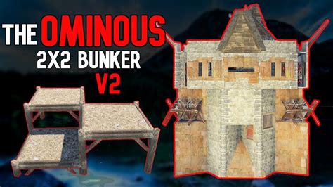 The OMINOUS 2x2 Bunker v2 Rust Base Design 2022 - YouTube