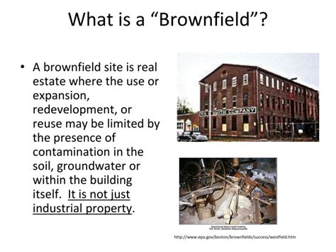 PPT - What is a “Brownfield”? PowerPoint Presentation, free download - ID:1527242