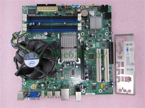 Intel DG33BU mATX Motherboard + Core 2 Quad Q6600 2.4GHz CPU + Fan I/O Plate - The620Guy.com