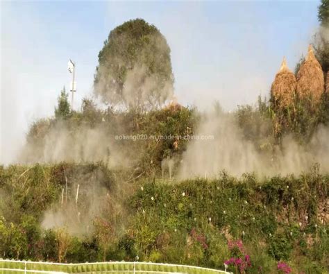 Garden Artificial Cool Fog Water Mist Fountain Water Fountain - Music ...