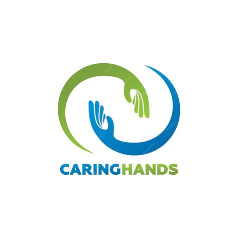 Premium Vector | Caring Hands Logo Template Design Vector, Emblem, Design Concept, Creative ...