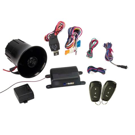 Audiovox Prestige 1-Way Remote Car Alarm Security System Shock Sensor ...