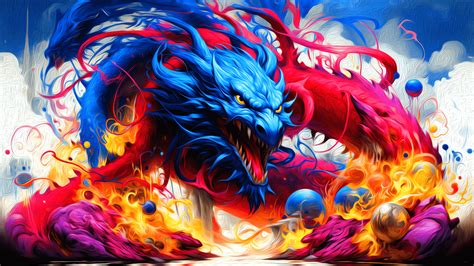 Colorful Monster Dragon Hydra: 4K Artwork Wallpaper - Free Download for PC - Heroscreen ...