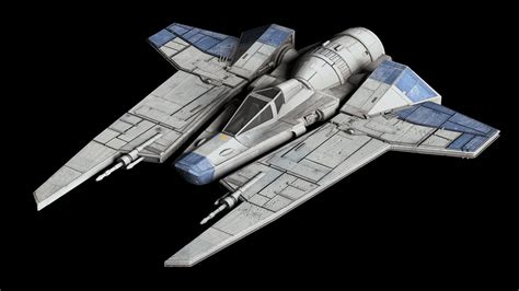 Digital Shipyard - Mandalorian Fang Fighter Star Wars