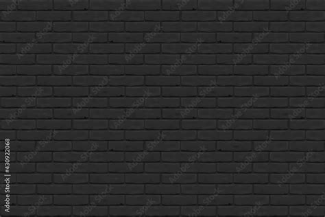 Photorealistic texture of black brick wall as background. Masonry close up for 3D, exterior ...