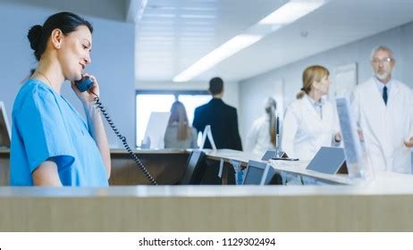 Hospital Reception Call Desk Photos and Images | Shutterstock