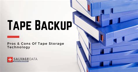 Advantages & Disadvantages Of Magnetic Tape Storage Technology - SalvageData