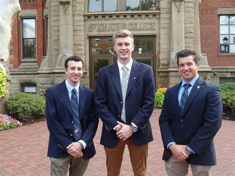 Three Grads Return as Alumni Volunteers | Saint Ignatius High School