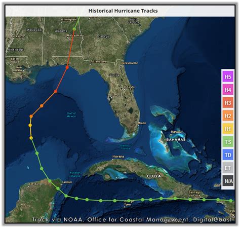 World Map For Eloise Tropical Cyclone