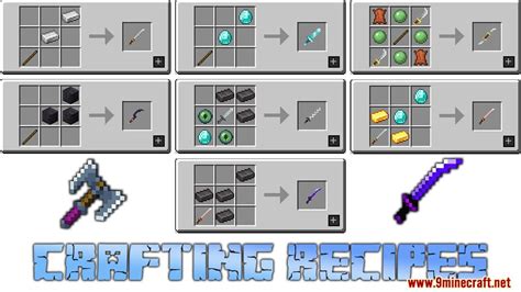 MC Dungeons Weapons Mod (1.20.1, 1.19.4) - Unique Weapons - Mc-Mod.Net