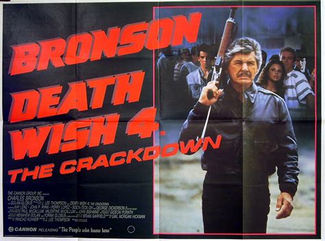 DEATH WISH 4: THE CRACKDOWN | Rare Film Posters