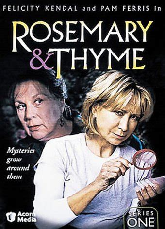 Rosemary & Thyme - Series 1 (3-DVD) (2003) - Television on - Acorn Media | OLDIES.com