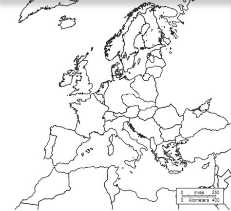 World War 1 Map Blank