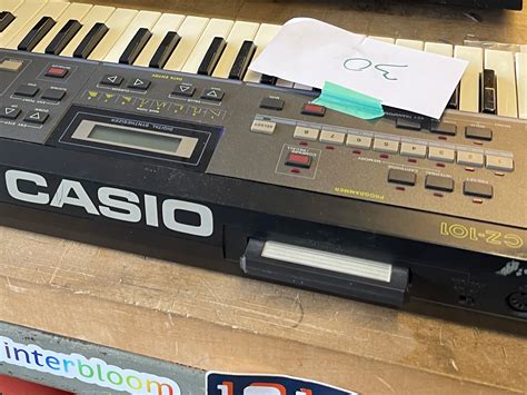 Vintage Synth Service Note #casio #synthesizer « Adafruit Industries ...