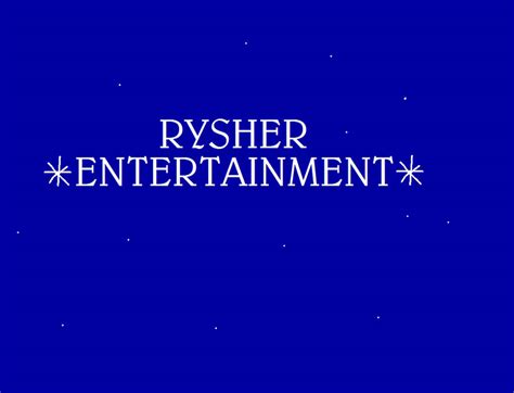 Rysher Entertainment Logo (1991-1993) by MikeJEddyNSGamer89 on DeviantArt