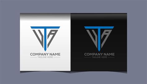 Premium Vector | Vta initial modern logo design vector icon template