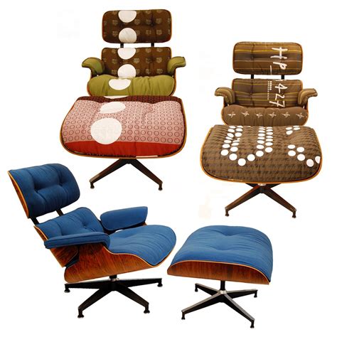 If It's Hip, It's Here (Archives): Vintage Eames Lounge Chairs and Ottomans Get Maharam ...