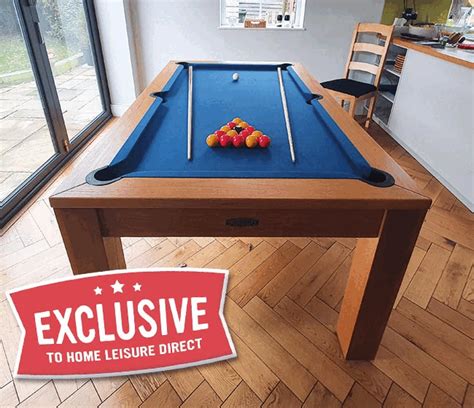 Home Leisure Direct: Our #1 most popular pool table is also a dining table!! 🎱⭐ | Milled
